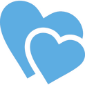 Two overlapping hearts icon representing the H.E.A.R.T. Framework